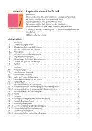 Physik – Fundament der Technik