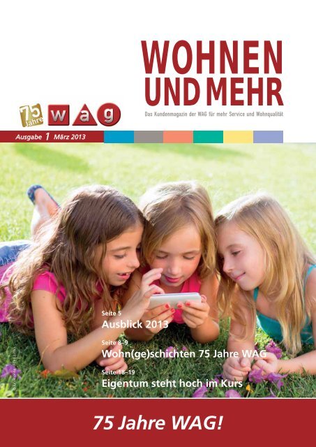 Wohn Ge Schichten 75 Jahre Wag