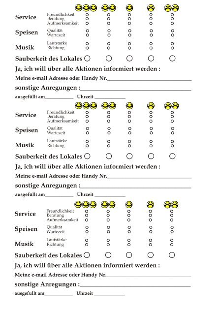 SOB EURO SPEISEKARTE - Bistro Lenbach