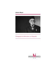 Johann Meyer Pädagogische Methoden zur Biografie - Anne Frank ...