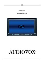 VME 9120 TS Multimedia-Receiver - Audiovox