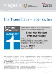 günstige Finanzierung mit ImmoKonstant. - Deutsche Bausparkasse ...