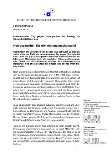 PDF-Format - Christoph-Dornier-Klinik für Psychotherapie