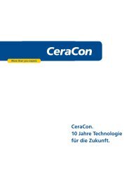 CeraCon Unternehmensinformationen