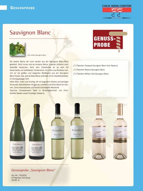 Katalog Chile Wein Contor 2014 - Teil 2