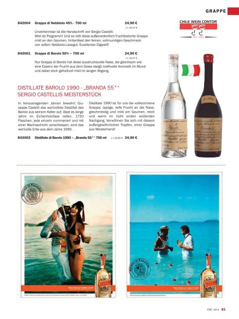 Katalog Chile Wein Contor 2014 - Teil 2