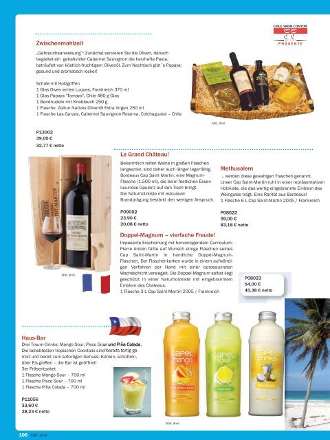 Katalog Chile Wein Contor 2014 - Teil 2