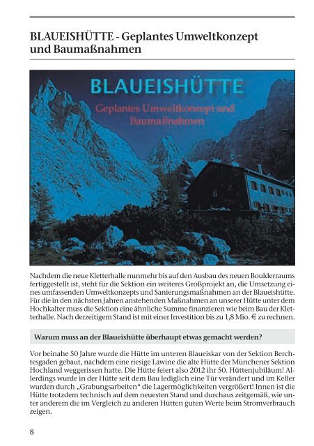 2010 - Deutsche Alpenvereinssektion Berchtesgaden