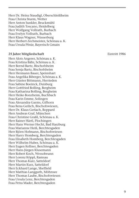 Jahresbericht 2010 - Deutsche Alpenvereinssektion Berchtesgaden