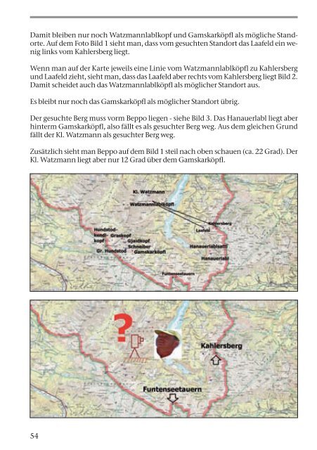 Jahresbericht 2010 - Deutsche Alpenvereinssektion Berchtesgaden