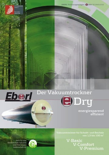 Der Vakuumtrockner - Eberl Trocknungsanlagen GmbH