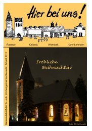 Fröhliche Weihnachten - Ev.-luth. Kirchengemeinde Rastede