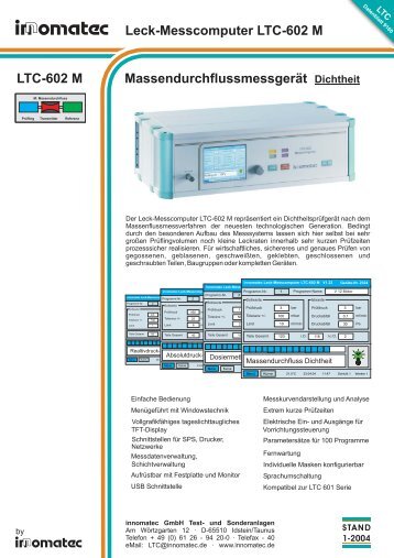 LTC-602 M - Innomatec