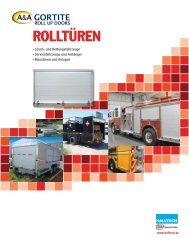 ROLLTÜREN - Halltech Maschinen Ausrüstungen