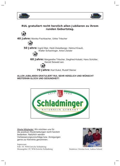 2011 - FC Schladming