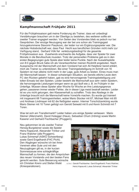 2011 - FC Schladming