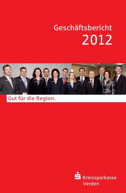 Geschäftsbericht 2012 - Kreissparkasse Verden