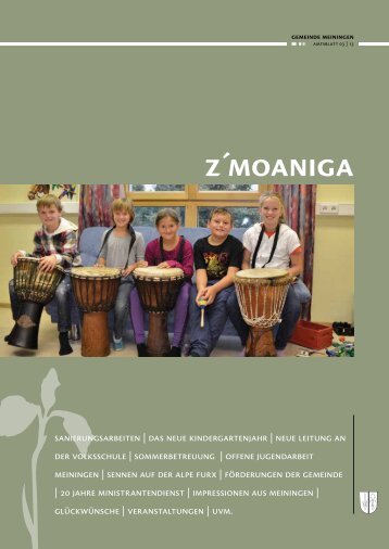 z´moaniga - Meiningen