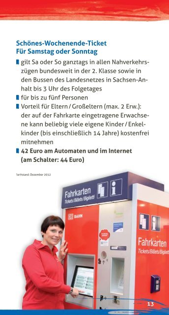 Bitte einsteigen! 2012/13 - Nahverkehrsservice Sachsen-Anhalt GmbH