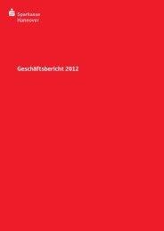 Sparkasse Hannover - Geschäftsbericht 2012
