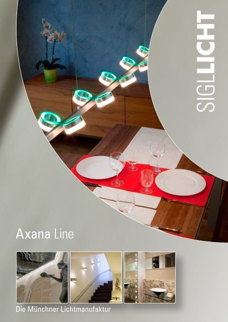 Axana Line Katalog - Sigl Licht GmbH München