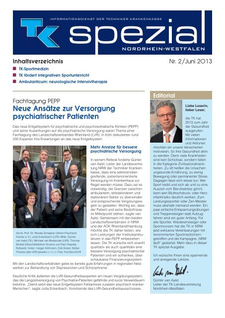 TK spezial Ausgabe 2 - Juni 2013 (PDF, 510 KB ) - Techniker ...