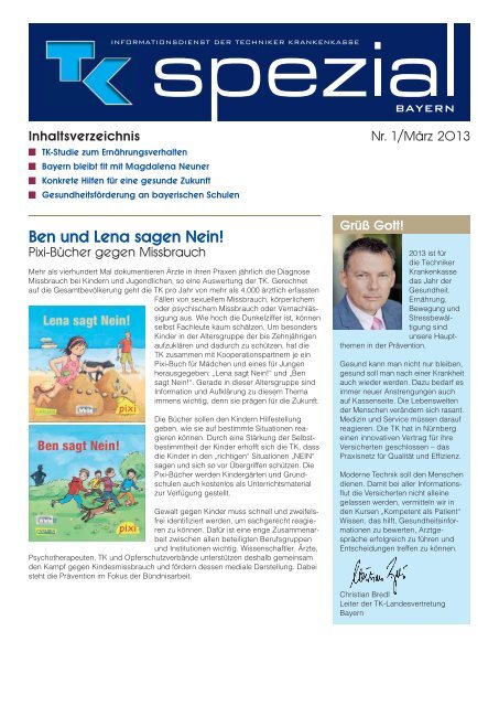 Tk Spezial Ausgabe 1 Marz 13 Techniker Krankenkasse