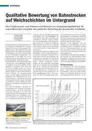 Qualitative Bewertung von Bahnstrecken auf ... - Gepro Dresden