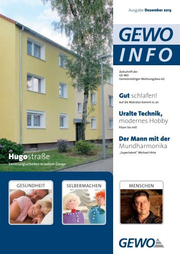 Herunterladen - GE-WO Gemeinnütziger Wohnungsbau eG