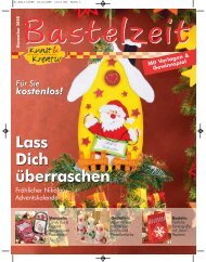 Bastelzeit November 2008 - Kunst und Kreativ