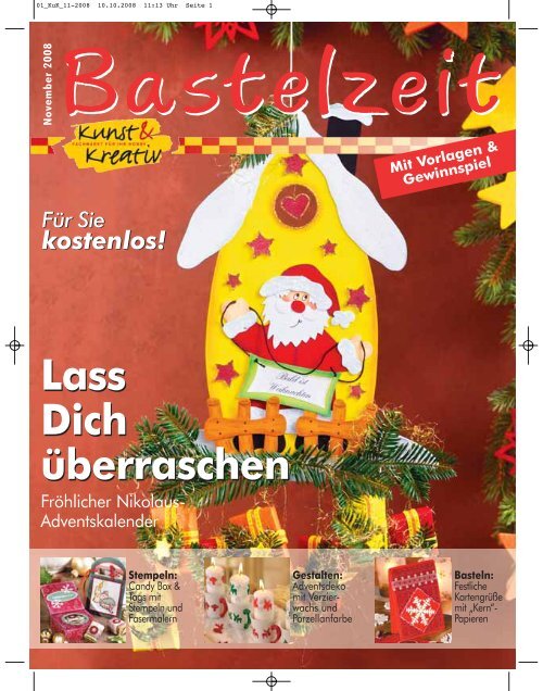 Bastelzeit November 2008 - Kunst und Kreativ