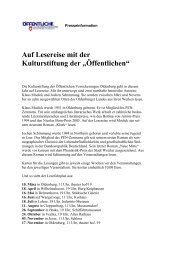 Artikel lesen - Öffentliche Versicherungen Oldenburg