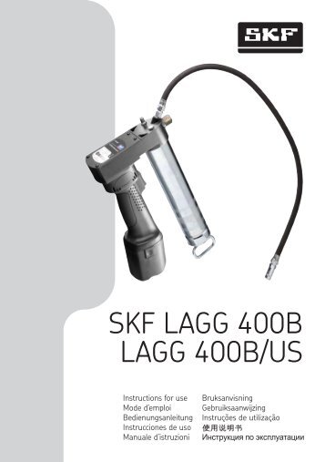 SKF LAGG 400B LAGG 400B/US - SKF.com