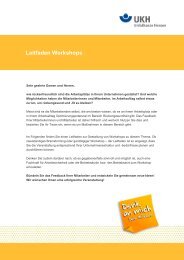 Leitfaden Workshops