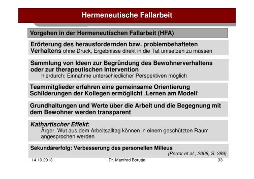 Hermeneutische Fallarbeit