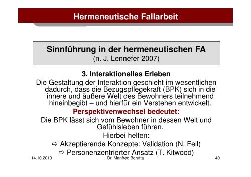 Hermeneutische Fallarbeit