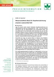 Pressetext als PDF-Dokument - DGE