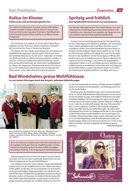 Juni 2013 Kopie 2_Layout 1 - Magazin Inspiration - Bad Windsheim