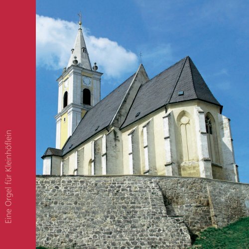 Festschrift - Eine Orgel für Kleinhöflein