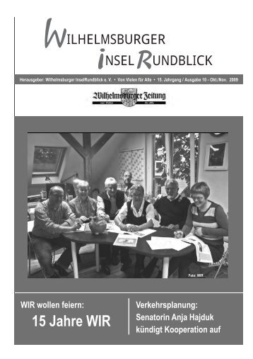 15 Jahre WIR - Inselrundblick