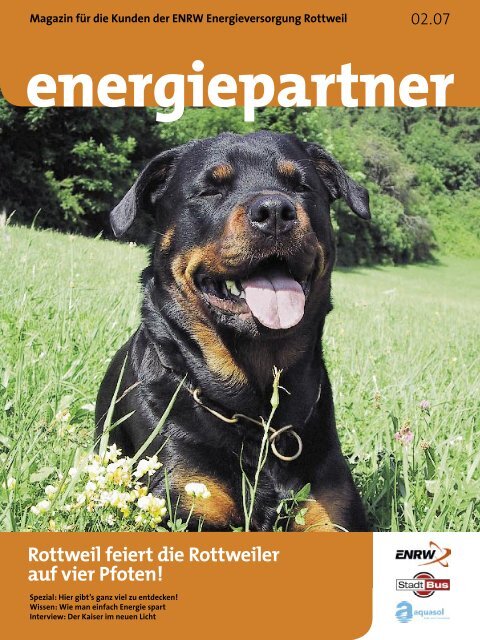 Ausgabe 02.07 - ENRW Energieversorgung Rottweil GmbH & Co. KG