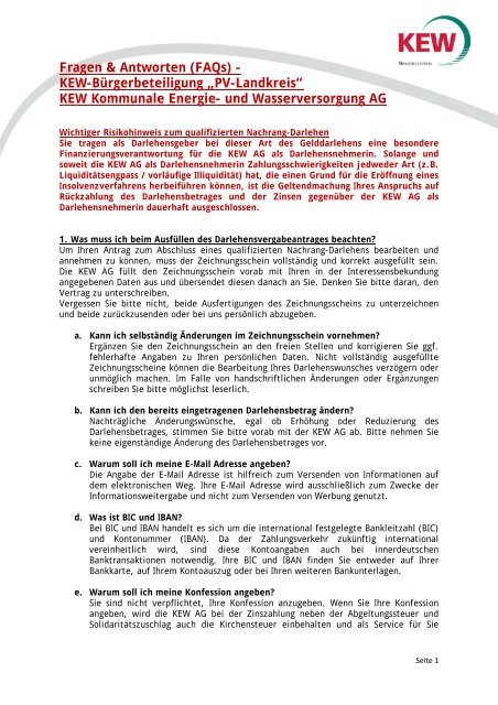 download - KEW Kommunale Energie