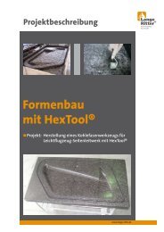 Formenbau mit HexTool® - Lange+Ritter