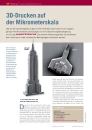 3D-Drucken auf der Mikrometerskala - Nanoscribe