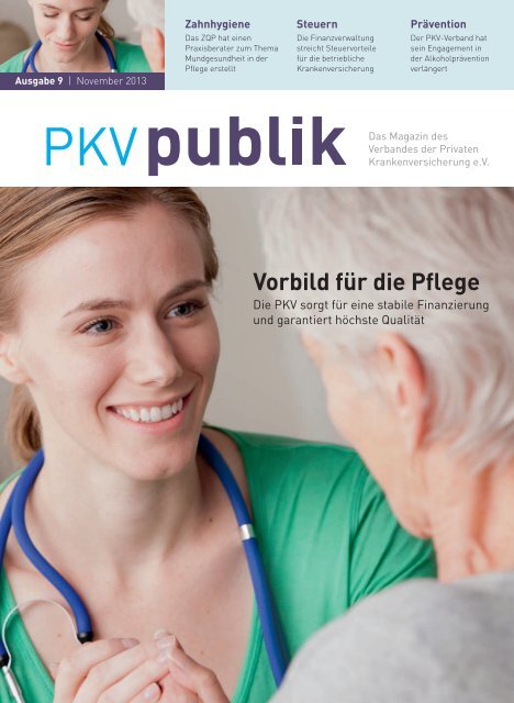 Vorbild für die Pflege - PKV - Verband der privaten ...