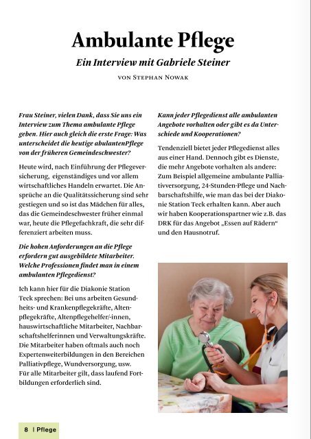 Seite 4 Ambulante Pflege - Stiftung Tragwerk