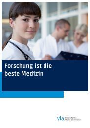 Forschung ist die beste Medizin - VfA