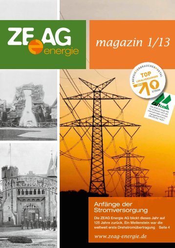 magazin 1/13 - ZEAG Energie AG