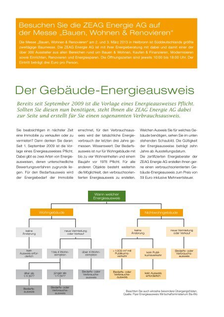 magazin 1/13 - ZEAG Energie AG