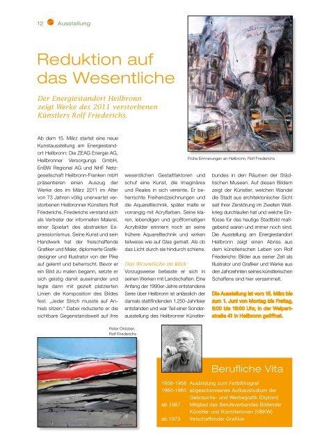 magazin 1/13 - ZEAG Energie AG